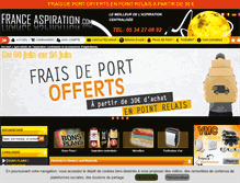 Tablet Screenshot of france-aspiration.com
